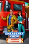 Emergency Crew Volcano Eruption