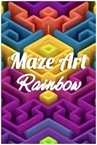 Maze Art: Rainbow