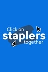Click on staplers together