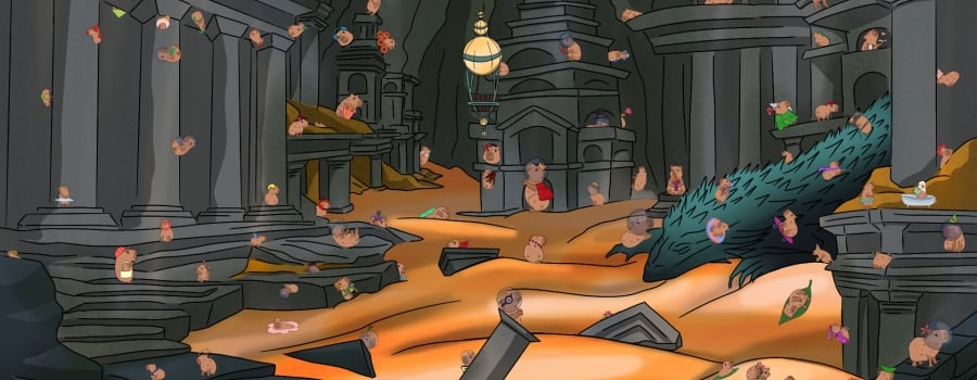 100 Hidden Capybaras
