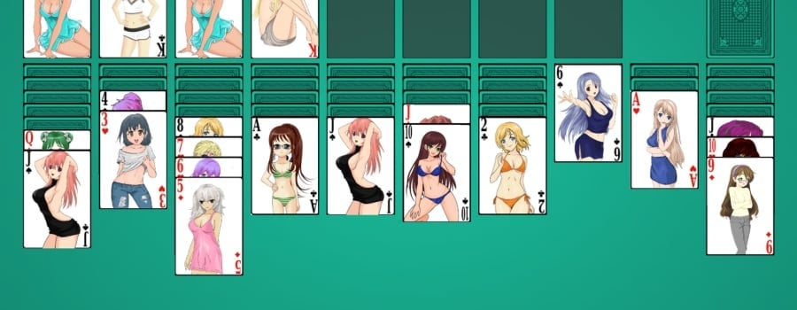 Anime Babes: Solitaire