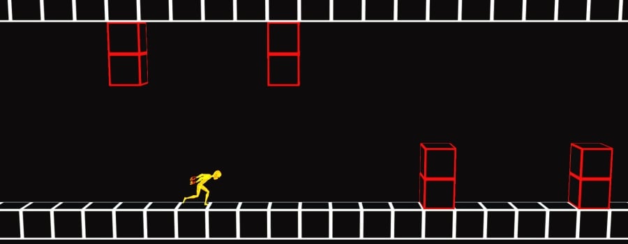 Man in gravity