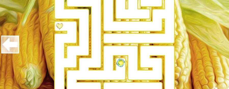 Maze Art: Yellow