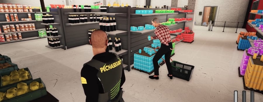Supermarket Security Simulator