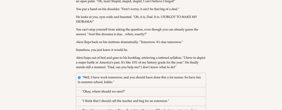 The Parenting Simulator