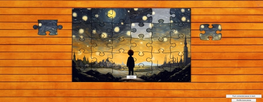 Van Gogh's Masterpiece Jigsaw Puzzles