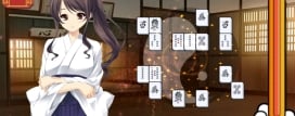 Beautiful girl mahjong solitaire