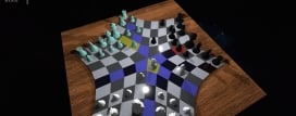 Non-Euclidean Chess