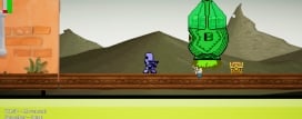 Pixel Robot Return