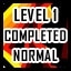 Level 1 - Normal - Level Completed