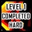Level 1 - Hard - Level Completed