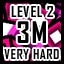 Level 2 - Very Hard - 3 Million Points