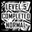 Level 5 - Normal - Level Completed