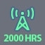 Streamed a total of 2000 hours.