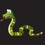 Green snake!