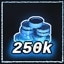 Collect 250,000 gold