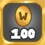 100 Winning Coins!