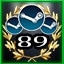 Captured 89 Achievements