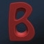 B