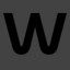 Press W