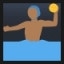Man Playing Water Polo - Medium-Dark Skin Tone