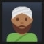 Man Wearing Turban - Medium-Dark Skin Tone