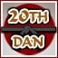 20th Dan Black Belt