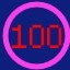 100 circles round