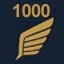 1000 Aircraft Achievement