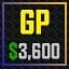 3,600 GP Earned!