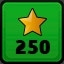 250 stars