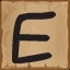 Letter E