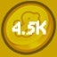 4.5k Coins Spent!