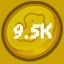 9.5k Coins Spent