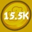 15.5k Coins Spent