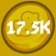 17.5k Coins Spent