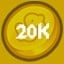 20k Coins Spent