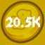 20.5k Coins Spent