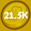 21.5k Coins Spent