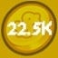 22.5k Coins Spent