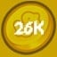 26k Coins Spent