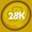 28k Coins Spent