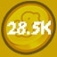 28.5k Coins Spent