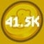 41.5k Coins Spent