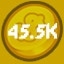 45.5k Coins Spent
