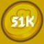 51k Coins Spent