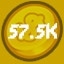 57.5k Coins Spent