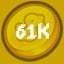 61k Coins Spent