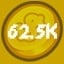 62.5k Coins Spent
