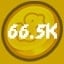 66.5k Coins Spent